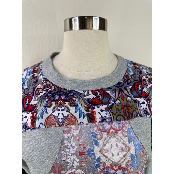 ASOS Africa Floral Patch Long Sleeve Knee Length - Picture 6 of 13